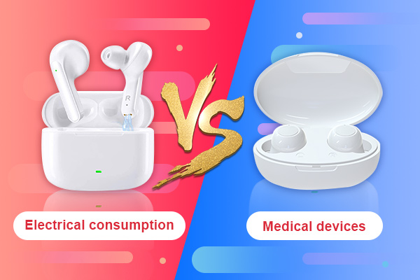 What's the different between medical devices and electrical consumption?